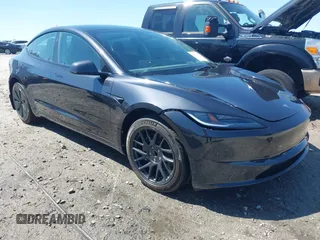 2024 Tesla Model 3 with VIN 5YJ3E1EA7RF863382, listed as a IAAI auction lot 41780246 with 1,294 mi miles and . Bid and sale history available at carsss.com. Image 1.