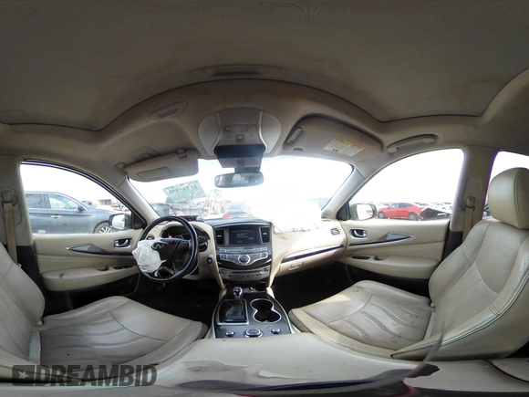 2017 Infiniti QX60 with VIN 5N1DL0MM7HC552378, listed as a IAAI auction lot 41735550 with 113,578 mi miles and . Bid and sale history available at DreamBid. Image 18.