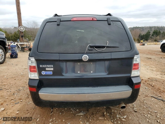 2009 Mercury Mariner Premier with VIN 4M2CU87749KJ12895, listed as a Copart auction lot 44384555 with 278,370 mi miles and Clean Title. Bid and sale history available at carsss.com. Image 6.