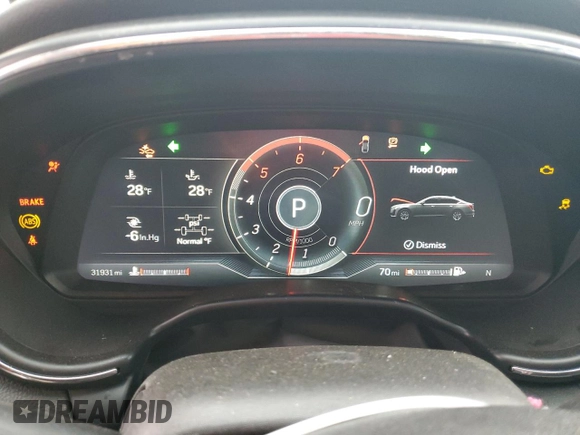 2022 Cadillac CT5 Premium Luxury z VIN 1G6DT5RK0N0133815, wystawiony jako Copart lot #41444045 z przebiegiem 31 931 mil mil oraz Szkody całkowita. Historia ofert i sprzedaży dostępna na DreamBid. Obrazek 9.
