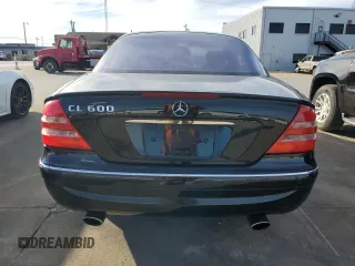 2002 Mercedes-Benz CL-Class with VIN WDBPJ78J22A022188, listed as a Copart auction lot 87756215 with 43,611 mi miles and Clean Title. Bid and sale history available at carsss.com. Image 6.