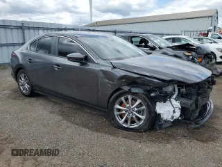 2019 Mazda 3 S Carbon Edition with VIN JM1BPBCM3K1123710, listed as a Copart auction lot 63765644 with 137,243 mi miles and Salvage title. Bid and sale history available at DreamBid. Image 4.