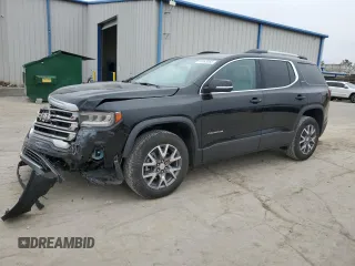 2023 GMC Acadia SLT with VIN 1GKKNML45PZ135436, listed as a Copart auction lot 44863365 with 34,187 mi miles and Salvage Title. Bid and sale history available at DreamBid. Image 1.
