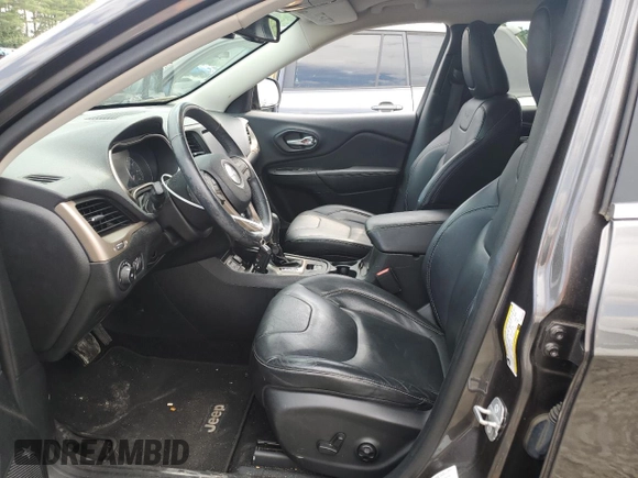 2014 Jeep Cherokee Limited with VIN 1C4PJLDB8EW256206, listed as a Copart auction lot 61712925 with 75,666 mi miles and Salvage title. Bid and sale history available at DreamBid. Image 7.