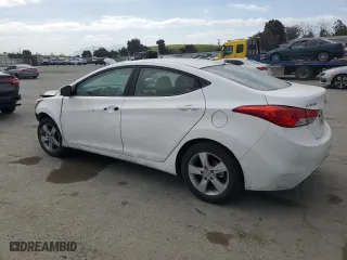 2013 Hyundai Elantra GLS with VIN 5NPDH4AE8DH380287, listed as a Copart auction lot 53376545 with 207,167 mi miles and Salvage Title. Bid and sale history available at carsss.com. Image 2.
