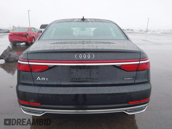 2019 Audi A8 L with VIN WAU8DAF8XKN018289, listed as a IAAI auction lot 41203292 with 28,758 mi miles. Bid and sale history available at carsss.com. Image 16.