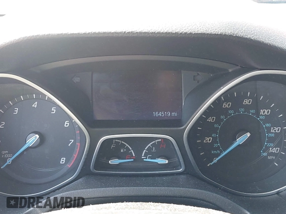 2014 Ford Focus SE with VIN 1FADP3F2XEL164830, listed as a IAAI auction lot 42073107 with 164,519 mi miles. Bid and sale history available at carsss.com. Image 7.