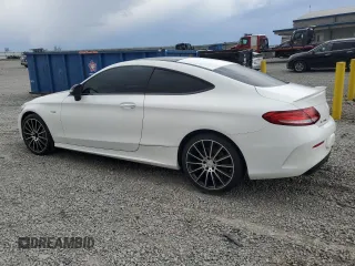 2018 Mercedes-Benz C 43 AMG with VIN WDDWJ6EB6JF650850, listed as a Copart auction lot 52498635 with 122,994 mi miles and Salvage title. Bid and sale history available at DreamBid. Image 2.