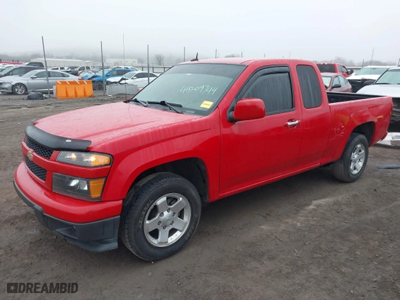 2011 Chevrolet Colorado LT w/1LT with VIN 1GCESCF92B8135640, listed as a IAAI auction lot 41509744 with 105,409 mi miles. Bid and sale history available at carsss.com. Image 17.