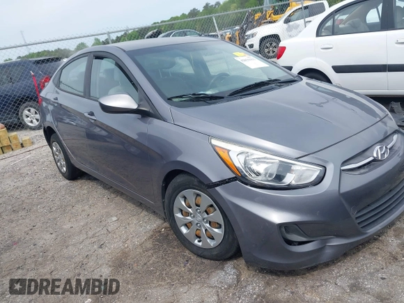 2016 Hyundai Accent SE z VIN KMHCT4AE0GU150548, wystawiony jako IAAI lot #42031911 z przebiegiem 134 916 mil mil oraz . Historia ofert i sprzedaży dostępna na DreamBid. Obrazek 1.