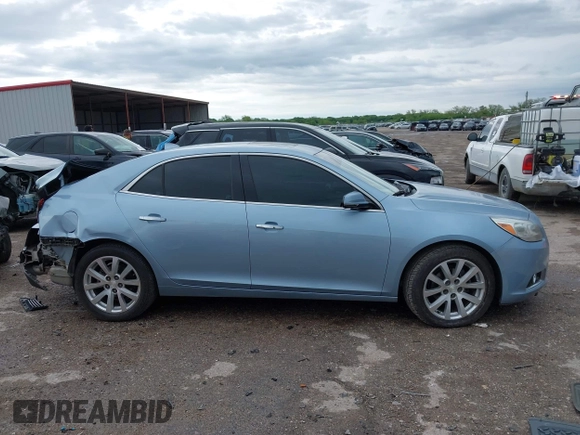 2013 Chevrolet Malibu LTZ with VIN 1G11H5SA0DU109940, listed as a IAAI auction lot 42106086 with 205,634 mi miles and . Bid and sale history available at DreamBid. Image 13.