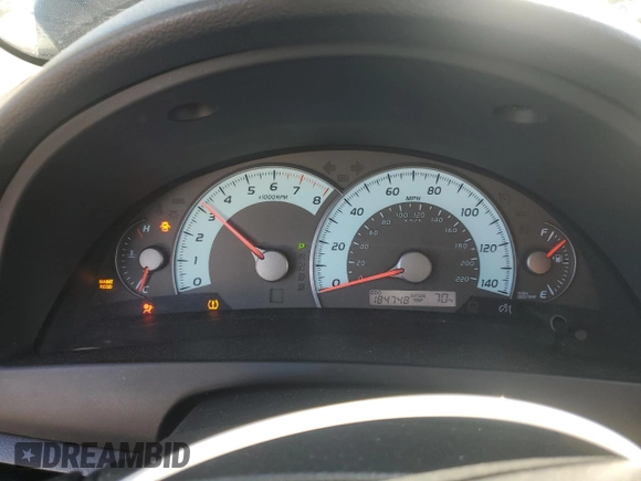 2011 Toyota Camry LE with VIN 4T1BF3EK7BU193354, listed as a Copart auction lot 61874055 with 184,748 mi miles and Salvage title. Bid and sale history available at DreamBid. Image 9.