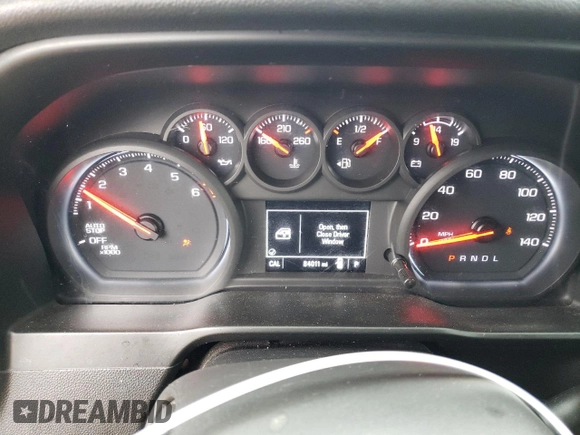 2021 Chevrolet Silverado 1500 Work Truck with VIN 3GCNWAEK6MG329873, listed as a Copart auction lot 86010404 with 84,011 mi miles and Salvage Title. Bid and sale history available at carsss.com. Image 9.