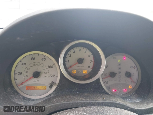2005 Toyota RAV4 with VIN JTEGD20V750053467, listed as a IAAI auction lot 42127532 with 421,160 mi miles and . Bid and sale history available at DreamBid. Image 7.