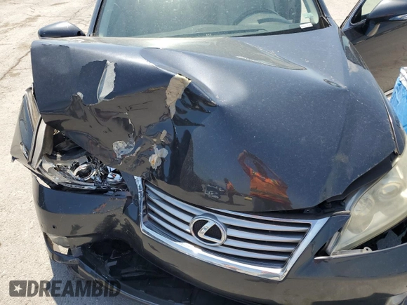 2010 Lexus ES 330 with VIN JTHBK1EG9A2375436, listed as a Copart auction lot 52810245 with 71,046 mi miles and Salvage Title. Bid and sale history available at DreamBid. Image 12.