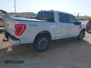 2022 Ford F-150 XL z VIN 1FTEW1EP6NKD68369, wystawiony jako IAAI lot #41985108 z przebiegiem 58 464 mil mil oraz . Historia ofert i sprzedaży dostępna na DreamBid. Obrazek 4.