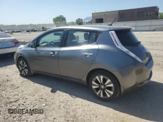 2015 Nissan LEAF S with VIN 1N4AZ0CP7FC305804, listed as a Copart auction lot 61262525 with 68,724 mi miles and Salvage title. Bid and sale history available at DreamBid. Image 2.