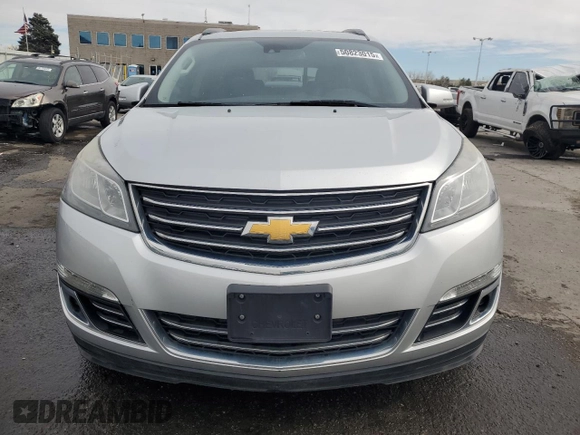 2015 Chevrolet Traverse LTZ with VIN 1GNKVJKD9FJ382751, listed as a Copart auction lot 50823015 with 131,877 mi miles and Salvage Title. Bid and sale history available at DreamBid. Image 5.