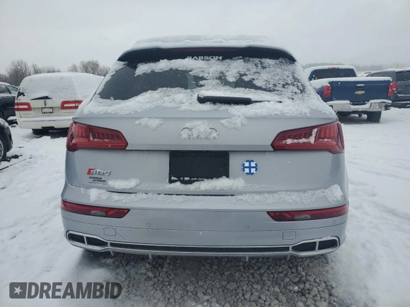 2018 Audi SQ5 Prestige with VIN WA1C4AFY5J2215331, listed as a Copart auction lot 86242054 with 61,457 mi miles and Clean Title. Bid and sale history available at DreamBid. Image 6.