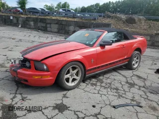 2007 Ford Mustang Deluxe with VIN 1ZVFT84N675331505, listed as a Copart auction lot 63427135 with 188,628 mi miles and Salvage title. Bid and sale history available at DreamBid. Image 1.