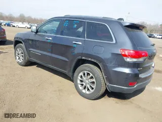 2015 Jeep Grand Cherokee Limited with VIN 1C4RJFBG0FC820717, listed as a IAAI auction lot 41781708 with 137,652 mi miles. Bid and sale history available at carsss.com. Image 3.