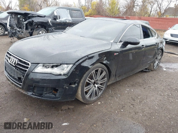 2012 Audi A7 Premium Plus with VIN WAUYGAFC0CN096027, listed as a IAAI auction lot 40881391 with 155,433 mi miles and . Bid and sale history available at DreamBid. Image 21.