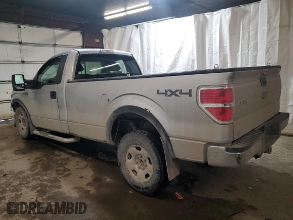 2009 Ford F-150 XL with VIN 1FTVF14V99KB49833, listed as a Copart auction lot 43116685 with 124,541 mi miles and Salvage title. Bid and sale history available at DreamBid. Image 2.