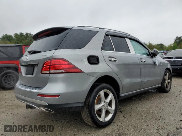 2016 Mercedes-Benz GLE 350 with VIN 4JGDA5HB7GA691917, listed as a Copart auction lot 55481745 with 118,782 mi miles and Salvage title. Bid and sale history available at DreamBid. Image 3.