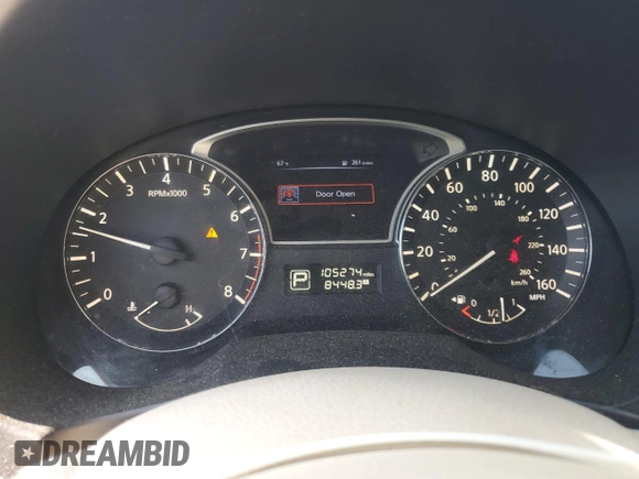 2015 Nissan Altima SV with VIN 1N4AL3AP9FC159654, listed as a Copart auction lot 53023185 with 105,274 mi miles and Salvage Title. Bid and sale history available at DreamBid. Image 9.