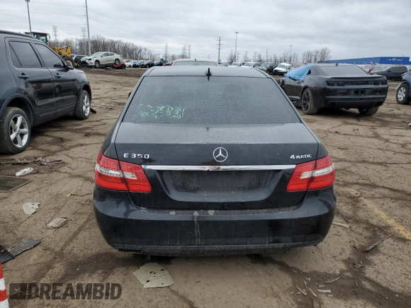 2010 Mercedes-Benz E 350 Luxury with VIN WDDHF8HB3AA102481, listed as a Copart auction lot 49585625 with 132,037 mi miles and Clean title. Bid and sale history available at DreamBid. Image 6.