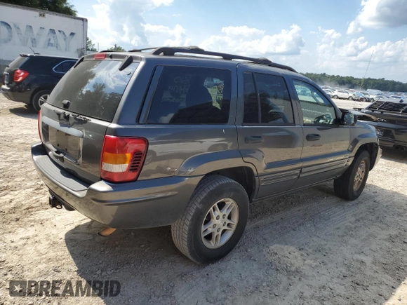 2002 Jeep Grand Cherokee with VIN 1J8GX48S12C255290, listed as a Copart auction lot 57832025 with 191,293 mi miles and Non repairable. Bid and sale history available at DreamBid. Image 3.