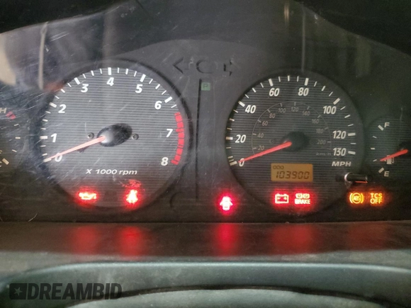 2003 Hyundai Santa Fe LX with VIN KM8SC73E13U559968, listed as a Copart auction lot 49470165 with 103,900 mi miles and Salvage Title. Bid and sale history available at carsss.com. Image 9.