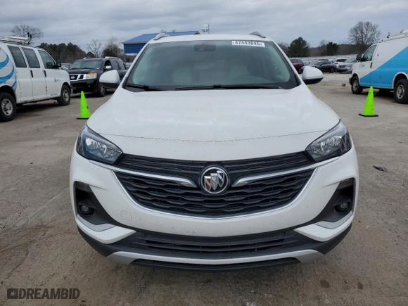2023 Buick Encore GX Select with VIN KL4MMDS26PB142745, listed as a Copart auction lot 47443845 with 21,041 mi miles and Salvage Title. Bid and sale history available at carsss.com. Image 5.