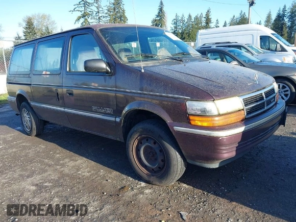 1993 Dodge Grand Caravan with VIN 1B4GK44R4PX675504, listed as a IAAI auction lot 42010737 with 219,886 mi miles and . Bid and sale history available at DreamBid. Image 1.