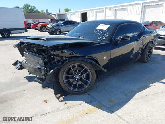 2021 Dodge Challenger R/T Scat Pack Widebody with VIN 2C3CDZFJ0MH526642, listed as a IAAI auction lot 41732334 with 43,391 mi miles. Bid and sale history available at carsss.com. Image 18.