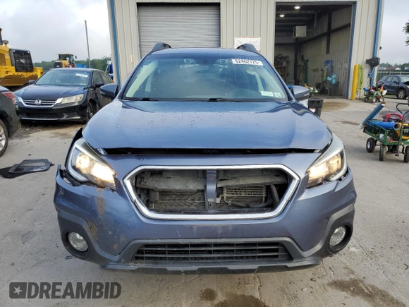 2018 Subaru Outback Premium with VIN 4S4BSAFC3J3289932, listed as a Copart auction lot 62462725 with 54,364 mi miles and Salvage title. Bid and sale history available at DreamBid. Image 5.