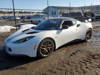 2010 Lotus Evora 2+2 z VIN SCCLMDTU4AHA11501, wystawiony jako Copart lot #85955594 z przebiegiem 40 237 mil mil oraz Szkody całkowita. Historia ofert i sprzedaży dostępna na DreamBid. Obrazek 1.
