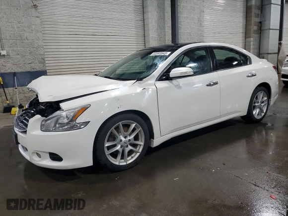2010 Nissan Maxima SV with VIN 1N4AA5AP3AC861818, listed as a Copart auction lot 60893845 with 164,817 mi miles and Salvage title. Bid and sale history available at DreamBid. Image 1.
