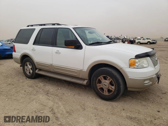2005 Ford Expedition Eddie Bauer with VIN 1FMPU17525LA40639, listed as a Copart auction lot 47554695 with 136,379 mi miles and Salvage Title. Bid and sale history available at carsss.com. Image 4.