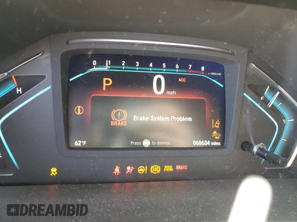 2019 Honda Odyssey Touring z VIN 5FNRL6H87KB109460, wystawiony jako Copart lot #48632105 z przebiegiem 68 604 mil mil oraz Szkoda całkowita • Salvage title. Historia ofert i sprzedaży dostępna na DreamBid. Obrazek 9.