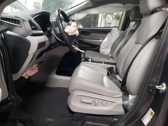 2019 Honda Odyssey EX-L with VIN 5FNRL6H71KB025318, listed as a Copart auction lot 49083245 with 91,790 mi miles and Salvage Title. Bid and sale history available at carsss.com. Image 7.