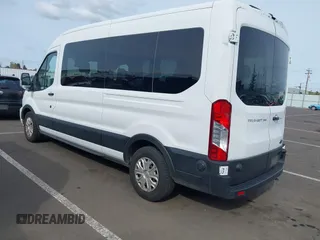 2024 Ford Transit Passenger XL with VIN 1FBAX2C83RKA51950, listed as a IAAI auction lot 41958350 with 22,811 mi miles. Bid and sale history available at carsss.com. Image 3.