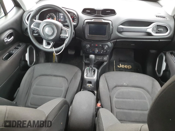 2018 Jeep Renegade Latitude with VIN ZACCJABB6JPH79379, listed as a Copart auction lot 50991485 with 83,305 mi miles and Salvage Title. Bid and sale history available at carsss.com. Image 8.