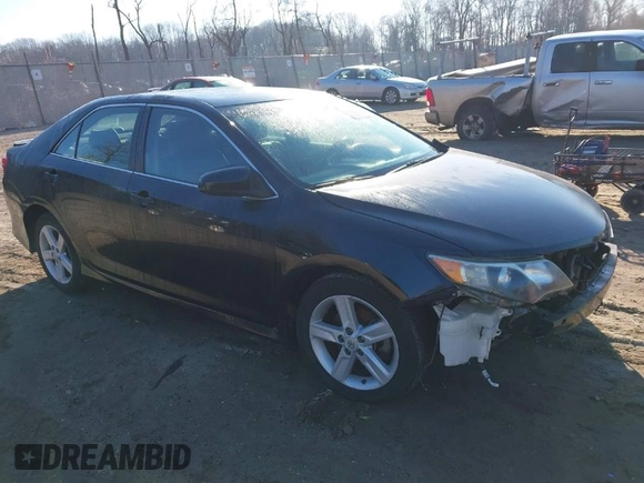 2012 Toyota Camry L with VIN 4T1BF1FK2CU062806, listed as a IAAI auction lot 41664970 with 75,980 mi miles and . Bid and sale history available at carsss.com. Image 1.