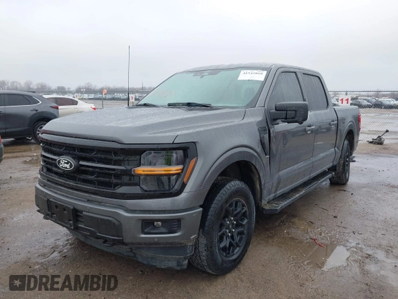 2024 Ford F-150 XLT with VIN 1FTFW3L52RKD43637, listed as a IAAI auction lot 41542868 with 29,468 mi miles. Bid and sale history available at carsss.com. Image 16.
