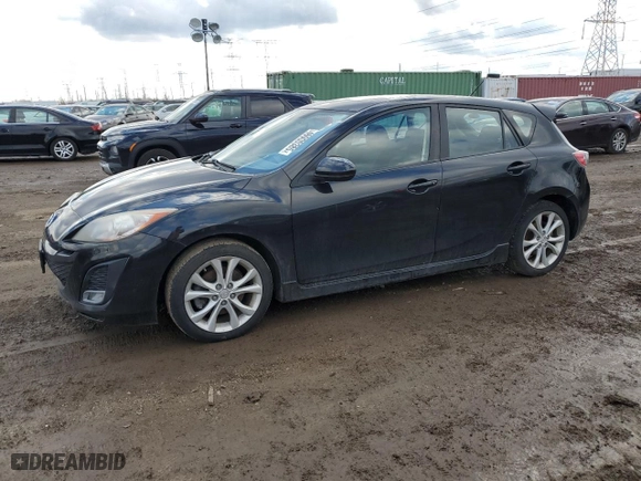 2010 Mazda Mazda3 s Sport with VIN JM1BL1H65A1274790, listed as a Copart auction lot 46900385 with 138,417 mi miles and Salvage Title. Bid and sale history available at carsss.com. Image 1.