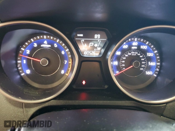 2016 Hyundai Elantra SE z VIN 5NPDH4AE2GH724409, wystawiony jako Copart lot #59843945 z przebiegiem 180 526 mil mil oraz Szkoda całkowita • Salvage title. Historia ofert i sprzedaży dostępna na DreamBid. Obrazek 9.