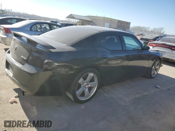 2006 Dodge Charger SRT-8 with VIN 2B3KA73W76H421802, listed as a Copart auction lot 83709404 with Not Provided miles and Salvage Title. Bid and sale history available at DreamBid. Image 3.