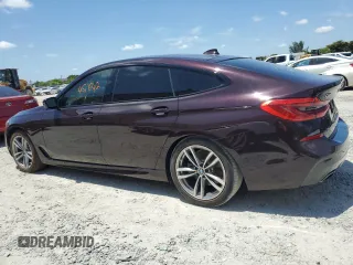2019 BMW 6 Series 640i xDrive with VIN WBAJV6C56KBK08775, listed as a Copart auction lot 51290203 with 45,642 mi miles and . Bid and sale history available at carsss.com. Image 2.