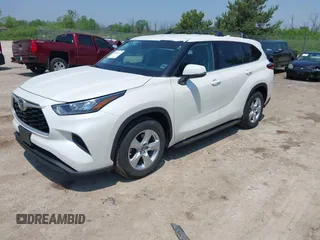 2020 Toyota Highlander L with VIN 5TDCZRAH4LS028560, listed as a IAAI auction lot 42436309 with 55,569 mi miles and . Bid and sale history available at DreamBid. Image 2.